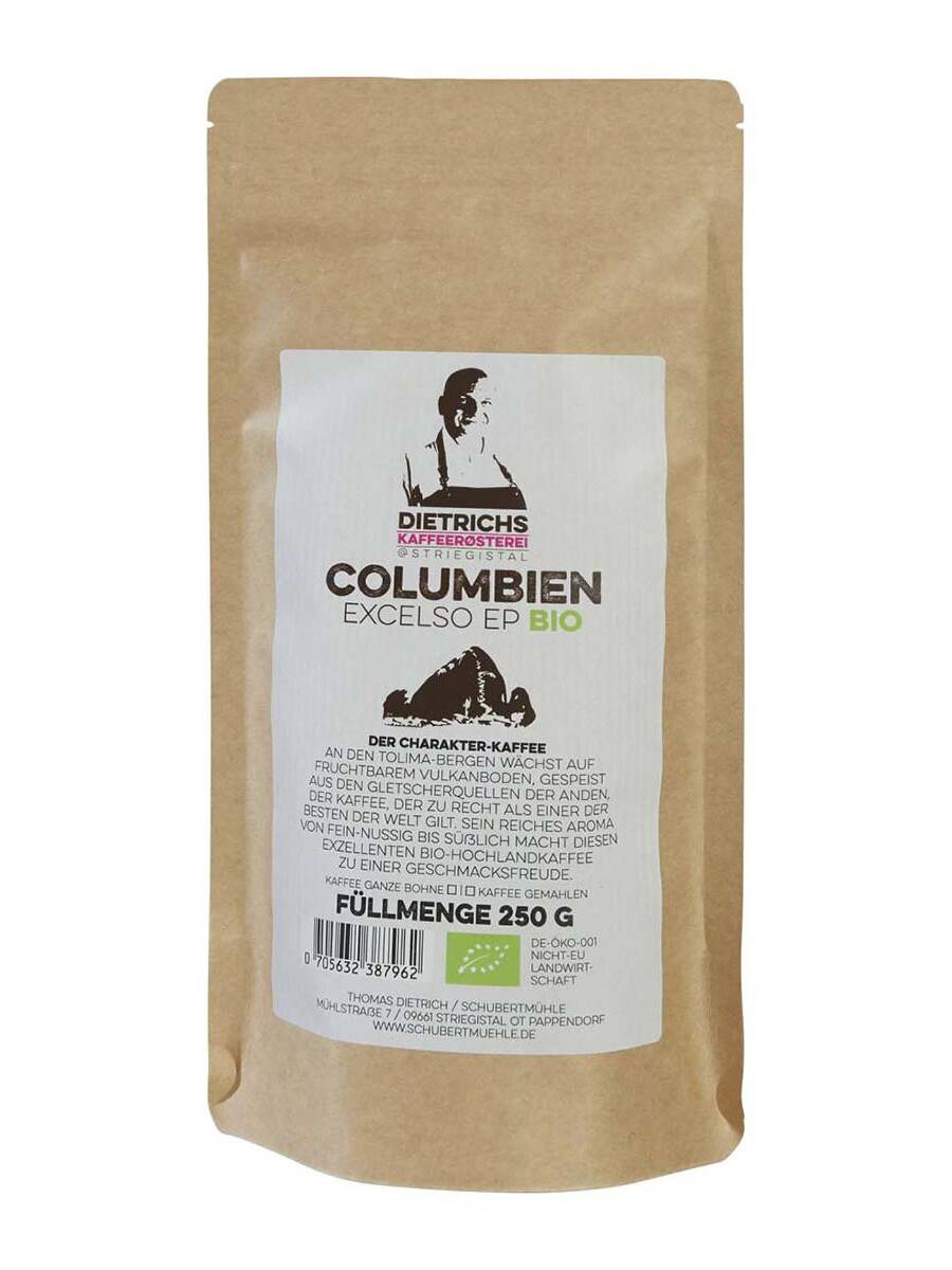 columbien Excelso Bio-Kaffee